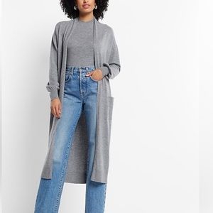 NWT EXPRESS Ultra Soft Balloon Sleeve Duster Cardigan